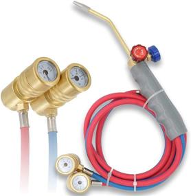 img 4 attached to 🔥 MAPP/Oxygen Welding Torch with High-Performance Pressure Gauges