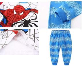 img 2 attached to Shanleaf Cat Pajamas Clothes Spider Man Spiderman 3