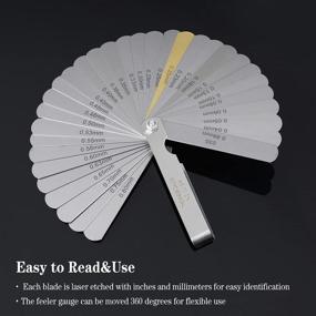 img 1 attached to 🔧 ZUZUAN 32 Blade and 16 Blade Imperial Measuring Tool: Precision and Versatility Combined