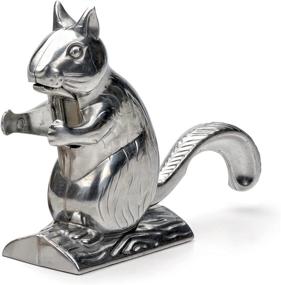 img 4 attached to 🐿️ RSVP International Nutty Squirrel Nutcracker: Stainless Steel Adorable Novelty for Your Kitchen - Cracks All Nuts, Perfect Housewarming or Holiday Gift (One Size)