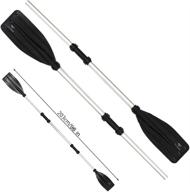 🚣 vilgen kayak paddles and boat oars combo, 1 pair, 96-inch dual purpose for inflatable boats, rowing boats, rafts, and canoeing logo