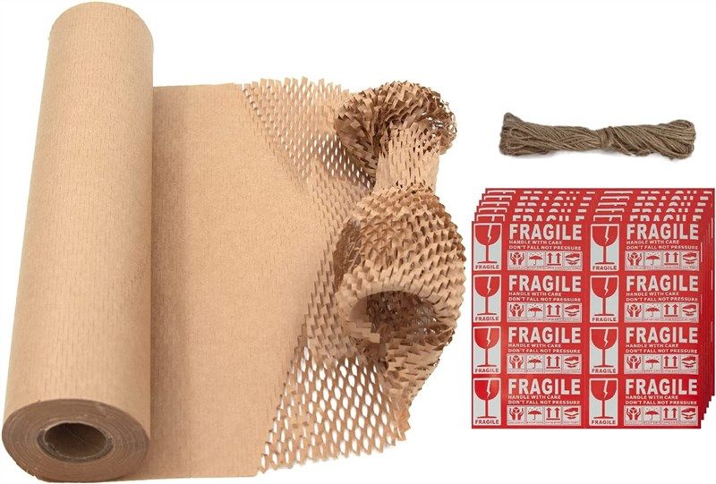 honeycomb breakables stickers alternative cushioning 로고