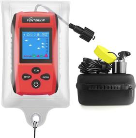 img 4 attached to Venterior Portable Fishfinder Transducer Resistant Car & Vehicle Electronics for Marine Electronics