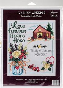 img 2 attached to Country Wedding Counted Cross Stitch