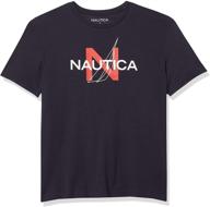 👕 одежда и рубашки nautica xxl для мужчин - рукав с морской графикой логотип