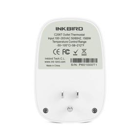 img 3 attached to 🌡️ Inkbird C206T Heat Mat Temperature Controller with Day and Night Thermostat, 1500W, 6.56 Feet NTC Sensor, Fahrenheit and Celsius Degree, -58 to 212F