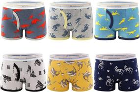 img 3 attached to Briefs Shorts Toddler Underwear Pcs Assorted Boys' Clothing ~ Underwear