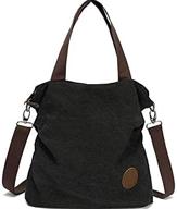 👜 women's canvas shoulder handbag satchel: myhozee handbags & wallets logo