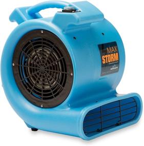 img 4 attached to 💨 Efficient and Powerful Soleaire Max Storm 1/2 HP Carpet Dryer Blower for Quick Drying – Ideal for Pro Janitorial Cleaning, Blue, 1 Pack