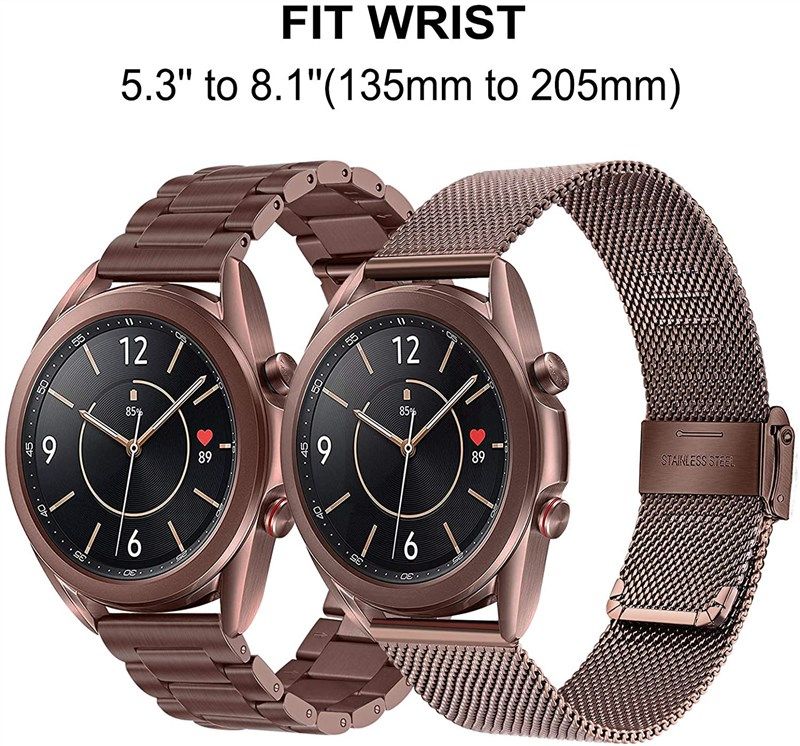 TRUMiRR Band Set for Galaxy Watch 3 41mm Mystic Bronze