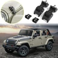 jecar latches stainless wrangler 2007 2018 logo