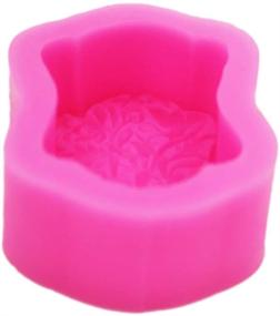 img 2 attached to 🌸 Longzang S522 Flowers Silicone Soap Mold – Handmade Craft Mould for 3D-Style Soap Making