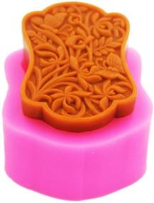 img 3 attached to 🌸 Longzang S522 Flowers Silicone Soap Mold – Handmade Craft Mould for 3D-Style Soap Making