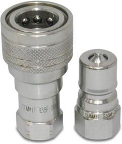img 2 attached to 💧 Efficient ISO Disconnect Hydraulic Coupling Coupler