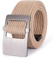 mile high life webbing adjustable men's accessories in belts logo