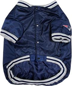 img 2 attached to 🐾 Stylish and Cozy: Pets First New England Patriots Jacket for Your Furry Fan