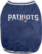 🐾 stylish and cozy: pets first new england patriots jacket for your furry fan logo