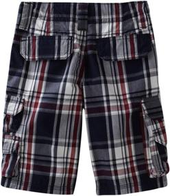 img 1 attached to 🩳 Wyoming Cargo Short Boys' Clothing: Stylish Dungarees with Belted Design