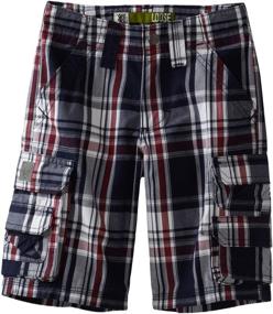 img 2 attached to 🩳 Wyoming Cargo Short Boys' Clothing: Stylish Dungarees with Belted Design