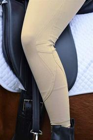 img 1 attached to Discover the Stylish Dublin Active Shapely Euro Seat Breech for Ultimate Comfort and Flattering Fit