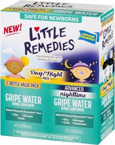 img 1 attached to 💧 Little Remedies Gripe Water Pack for Newborns - Day, 4 fl oz & Nighttime, 3 fl oz - 2 Pack, Safe and Effective
