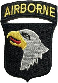 img 1 attached to Airborne Screaming Embroidered Applique Paratrooper