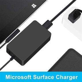 img 3 attached to Optimized Surface Pro Charger, 65W 15V 4A Power Adapter for Microsoft Surface Pro 3-7, Surface Laptop, Surface Go, and Surface Book