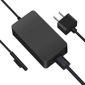 img 4 attached to Optimized Surface Pro Charger, 65W 15V 4A Power Adapter for Microsoft Surface Pro 3-7, Surface Laptop, Surface Go, and Surface Book