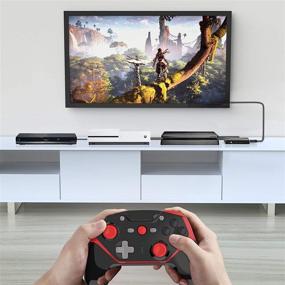 img 3 attached to 🎮 5 в 1 выход HDMI переключатель с пультом дистанционного управления - 4K 3D HDMI коммутатор для PS4, Xbox One, Fire TV, Sky Box, DVD, Laptop, Blu-ray - HDMI сплиттер mrocioa 5 портов