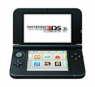 🎮 black nintendo 3ds xl - previous generation model logo