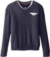 👔 john biaggio men's v-neck cruiser sweater logo