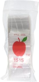 img 1 attached to 🔒 Прозрачные пакеты Ziplock, 1000 штук - Apple Brand 1515