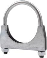 rp remarkable power stainless steel u-bolt exhaust clamp - 2.75 inch logo