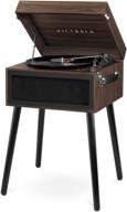 🎶 enhance your music experience with the victrola bluetooth record player stand and 3-speed turntable logo