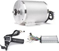 high performance electric brushless dc motor kit, 48v 2000w 4300rpm, with controller and lcd throttle - perfect for electric scooters, bicycles, and motorcycles logo