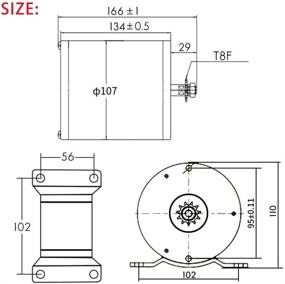 img 2 attached to High Performance Electric Brushless DC Motor Kit, 48V 2000W 4300RPM, with Controller and LCD Throttle - Perfect for Electric Scooters, Bicycles, and Motorcycles