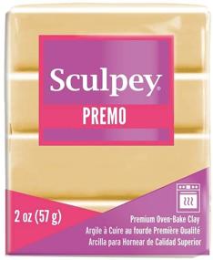 img 4 attached to Sculpey Premo Polymer Oven-Bake Clay, Ecru - Non Toxic, 2 oz. Bar - Ideal for Jewelry Making, Holiday Crafts, DIY, Mixed Media & Home Décor - Premium Clay for Clayers and Artists