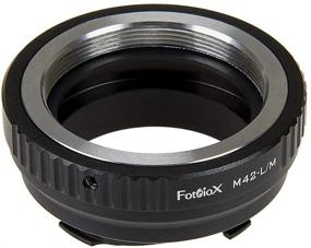 img 3 attached to 📷 Fotodiox Lens Mount Adapter for Leica M-Coding - M42 Type 2 Screw Mount Lens to Leica M Mount Rangefinder Camera Body