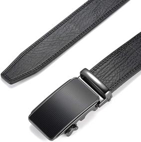img 1 attached to CIEORA Genuine Leather Automatic Z07Blackgold Men's Accessories in Belts