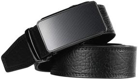 img 2 attached to CIEORA Genuine Leather Automatic Z07Blackgold Men's Accessories in Belts