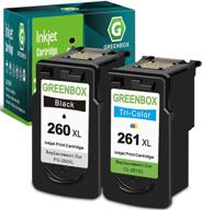 greenbox remanufactured canon pg 260 cl 261 logo