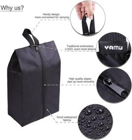 img 1 attached to 👜 YAMIU Waterproof Nylon Zipper Travel Bag