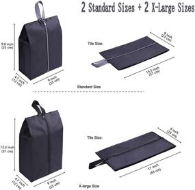 img 3 attached to 👜 YAMIU Waterproof Nylon Zipper Travel Bag