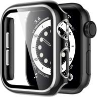 geak case compatible for apple watch 38mm series 1/2/3 built-in screen protector logo