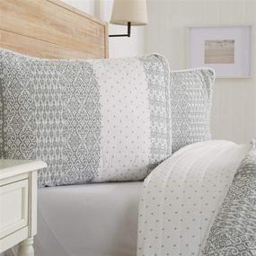 img 1 attached to Reversible All Season Bedspread Pattern Collection Bedding