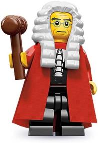 img 1 attached to Lego 71000 Series 9 Minifigure Judge