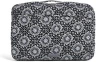 💻 cotton laptop organizer by vera bradley logo