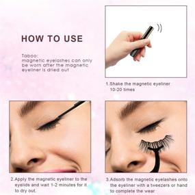 img 2 attached to ToyRis Magnetic Eyelashes Eyeliner Kit