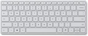 img 3 attached to 🎨 Experience Comfort and Style with Microsoft's Glacier Designer Compact Keyboard (21Y-00031)