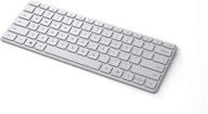 🎨 experience comfort and style with microsoft's glacier designer compact keyboard (21y-00031) logo